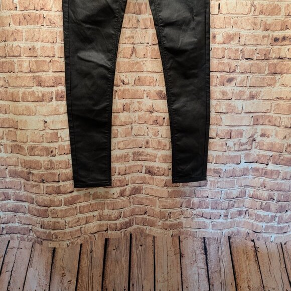 PLEASE Made In Italy European Style 100% Polyurethane Jeans Size X Small - Picture 5 of 15